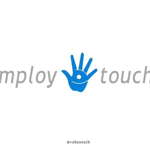 logo for EmployTouch Design by vabenesch