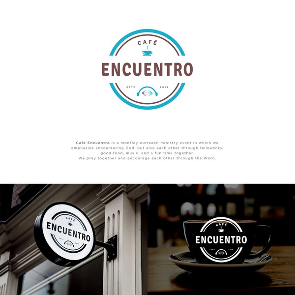 Design by FER GUN titled "Café Encuentro"