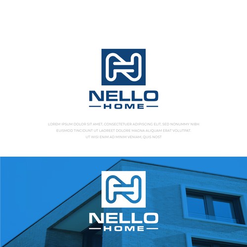 Logo of Home Advisor and Construction Design by Designhub03