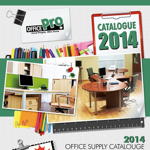 Create a winning 2014 Cover for an Office Supply Catalogue, WE HAVE UPGRADED  Design réalisé par 123Graphics