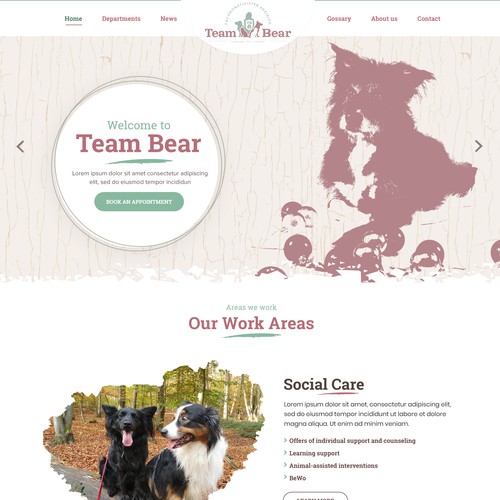 Web page design contest entry by pb⚡️