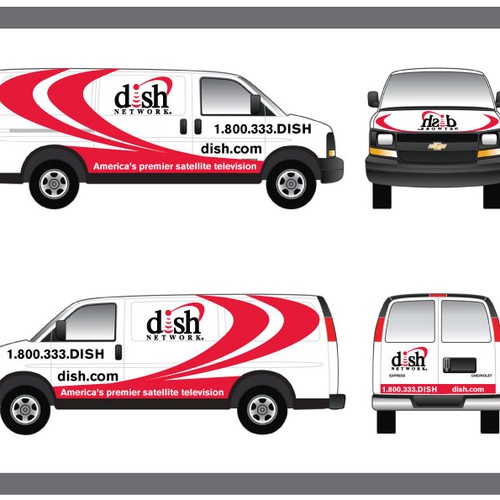 V&S 002 ~ REDESIGN THE DISH NETWORK INSTALLATION FLEET Design by faleksandar™