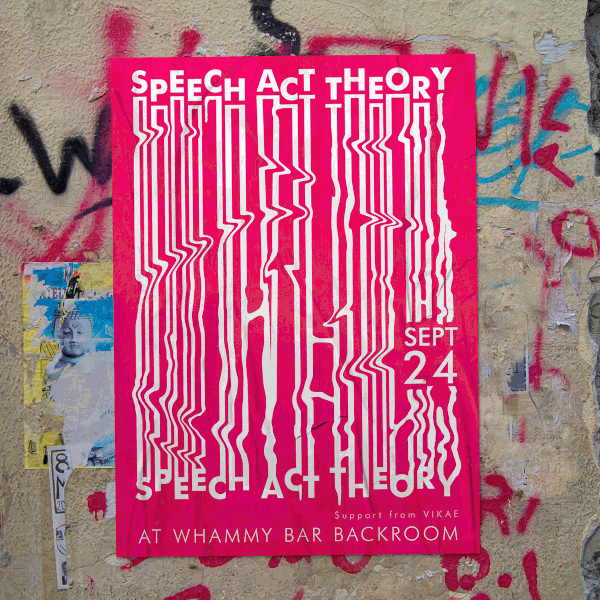 Poster design for Alternative // Electronica band