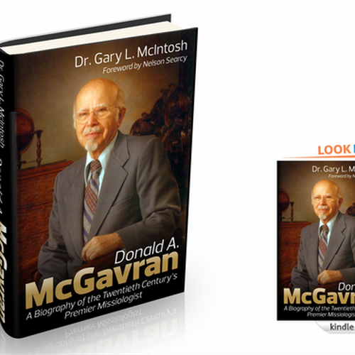 Create a compelling book cover design for an academic biography for Christian pastors and students Design por Arbëresh®