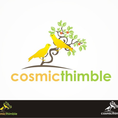Cosmic Thimble Logo Design Réalisé par crazyeye