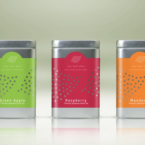 Create a label for Flavored Japanese Tea Tin Design réalisé par Multipraktik