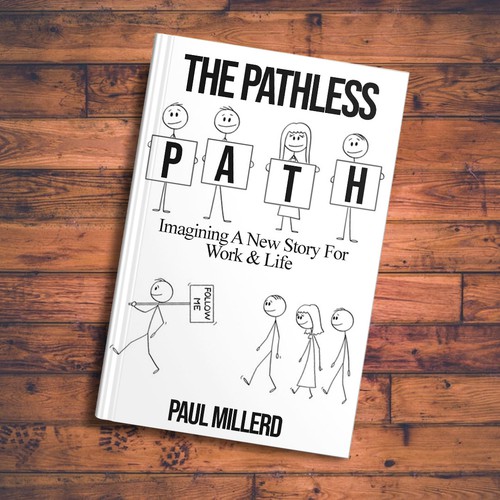 Book Cover For The Pathless Path Design by Don Morales