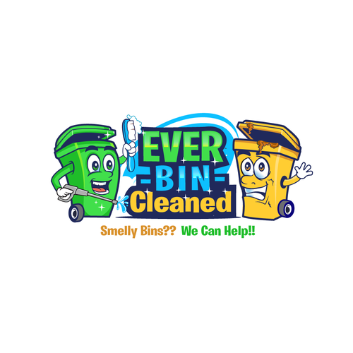 Trash bin cleaning business logo Design von YZ24