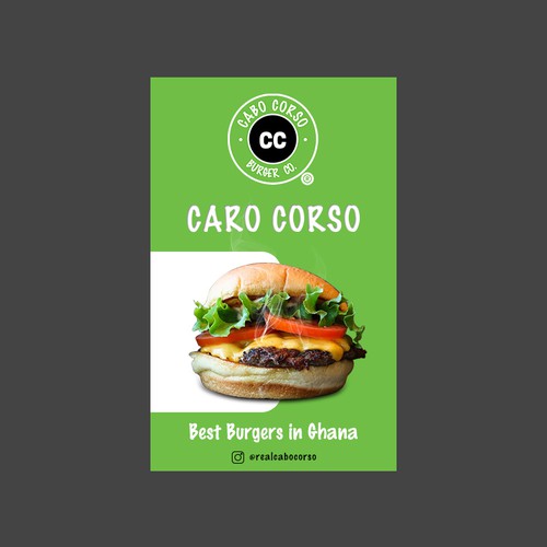 Billboard for Burger Company Design by Graphic Human