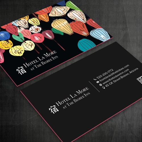 Design Business Card for Boutique Hotel di Felix SH