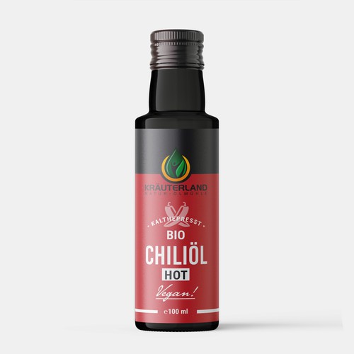 ChilliOil looking for a new label design - be part of an awesome brand Design by Krasi Miletieva