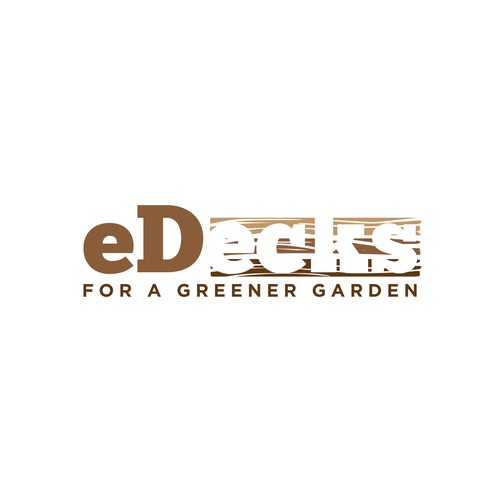 in need of powerful modern logo for nationwide decking company Design by opiq98