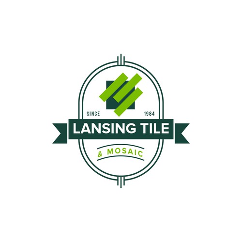 Lansing Tile & Mosaic Logo Update/Refresh for 40th Anniversary Year Design by qwerty4