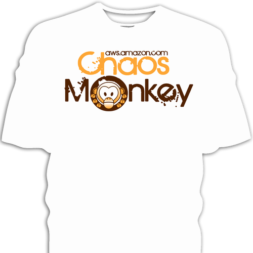 Design the Chaos Monkey T-Shirt Ontwerp door JamezD