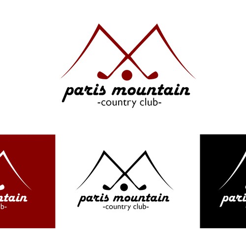 Refine an 80-yr old logo for Paris Mountain Country Club Design by S.C.C.