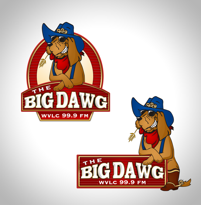 logo for 99.9 The Big Dawg | Logo design contest
