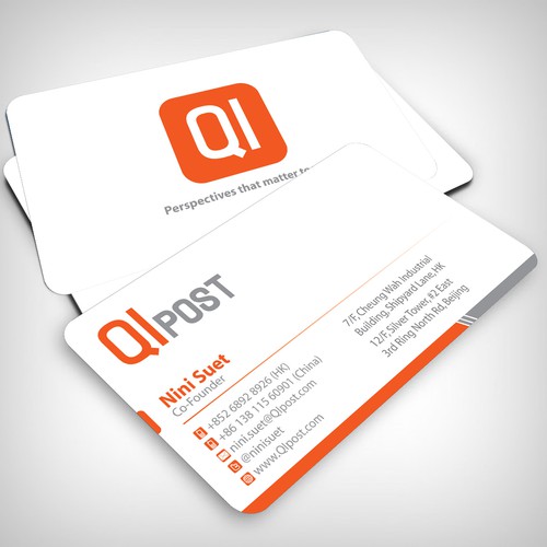 Enjoy high quality content? Media startup needs a biz card! Ontwerp door Umair Baloch