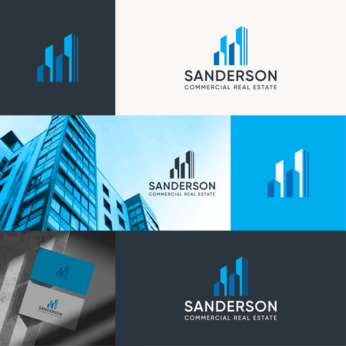 Bring the heat! - Sanderson Commercial Real Estate Logo & Website Diseño de BlindB