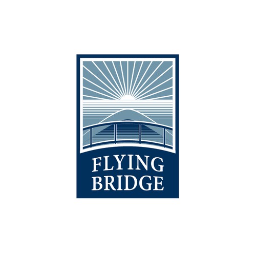 FLYING BRIDGE: Create giving society logo for the Alumni office of the U.S. Merchant Marine Academy. Design by blagooo