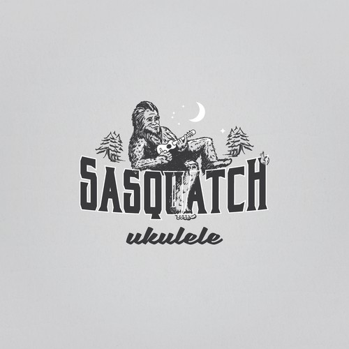 Sasquatch Ukulele needs a hip, fun, and lighthearted logo. | Logo ...