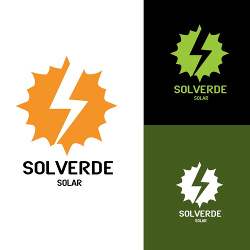 Clean logo for solar company Design by robingfx1