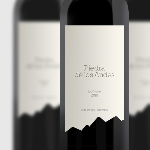 Malbec Wine Label for an Argentinian Winery Design by MaxMartorelli