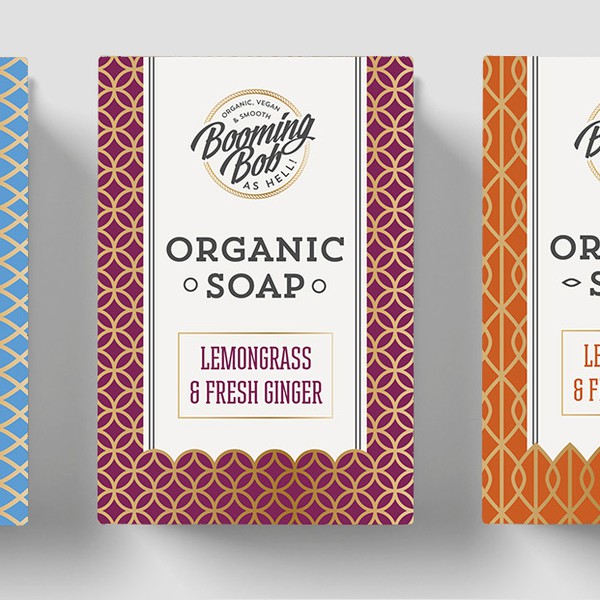 Create the most innovative packaging and logo for organic soaps