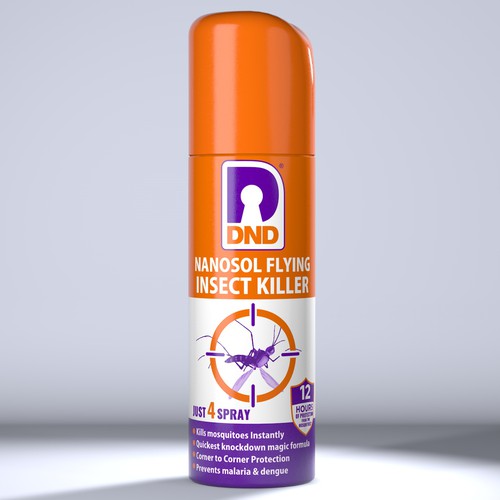 Design Design a standout label for a Super Effective Insect Killer Spray por P.D.S.