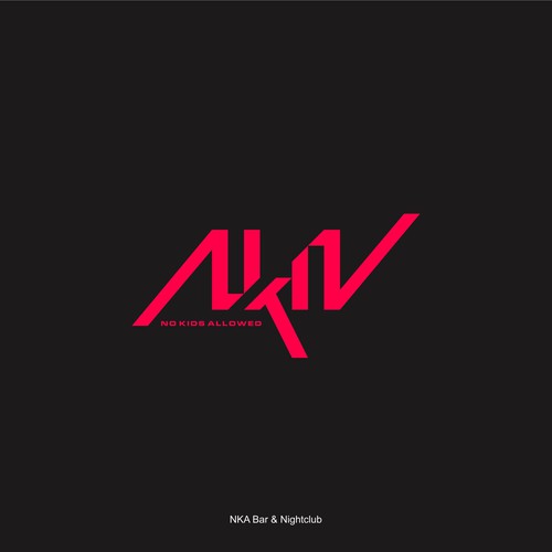DJ Name Logo Needed for Marketing- NKA (No Kids Allowed) Design by 3PM