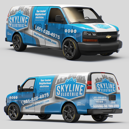 Looking for a bold memorable VAN WRAP Design by adelea