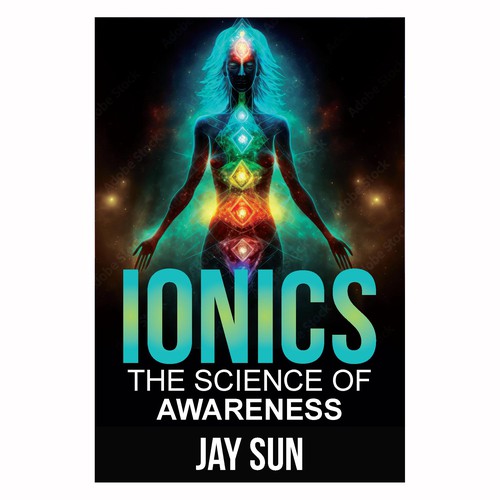 Book design for new consciousness science Design by anisha umělec