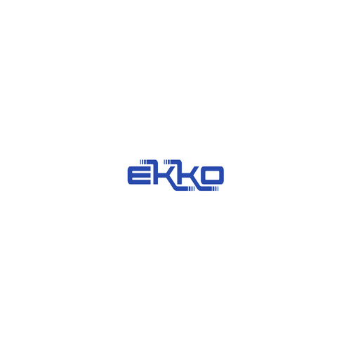 SIMPLE LOGO - ekko Letters then dm after Design by Sybertrons