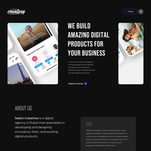 Take our software development website to the next level Design by aarsita