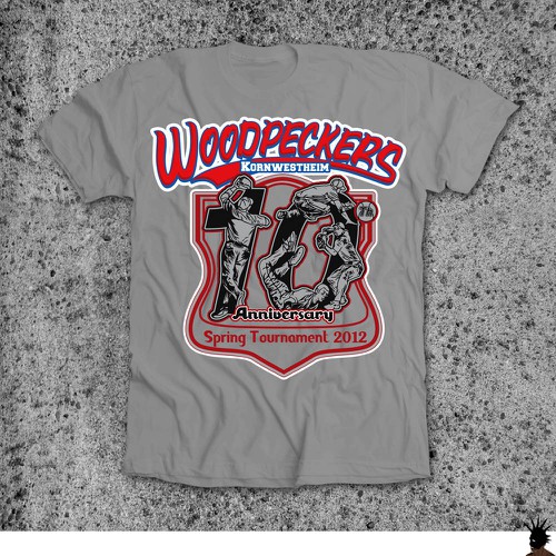Help Woodpeckers Softball Team with a new t-shirt design Design von vabriʼēl