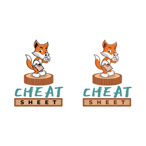 Unique descriptive combo mascot Logo that embodies the action of cheating on a test & shortcuts Design von DevDevit   ★ ★ ★ ★ ★