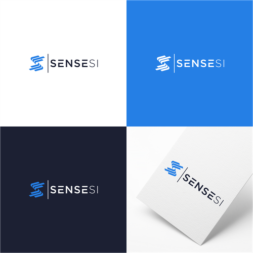 Logo for a wearable sensor technology company Design by Aksara Hati™