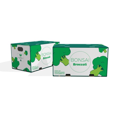 Broccoli Box Design Design by Shisiouk