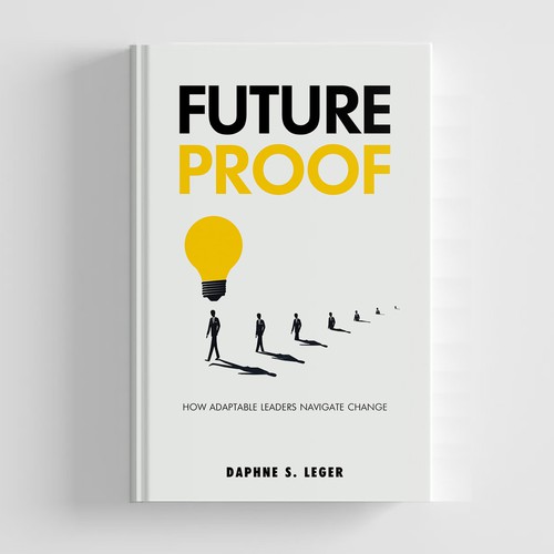 Design a Bold & Clever Book Cover on how to become Future Proof! Design by Fawwad