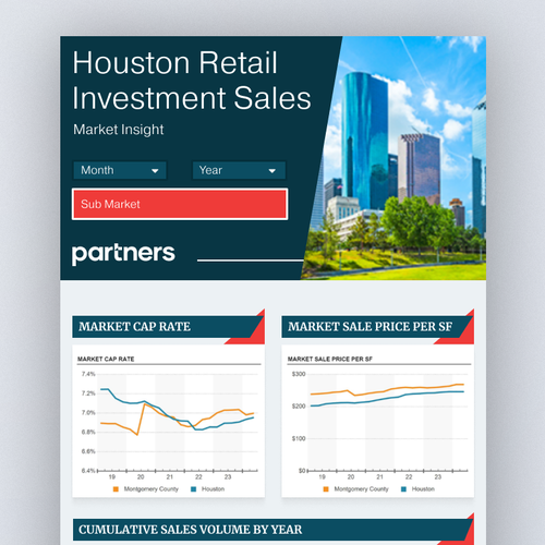 CREATE NEWSLETTER TEMPLATE FOR A COMMERCIAL REAL ESTATE AGENT TO SEND MARKET INFORMATION Design by Unique Tribe