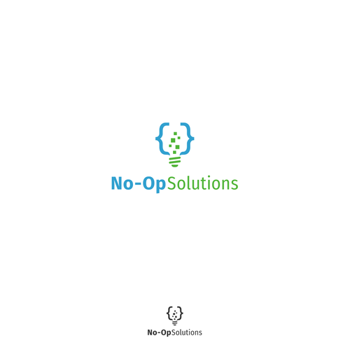 Tech logo for small software business Design by TimiZero