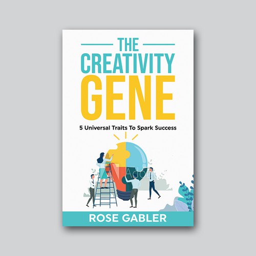 Design a powerful book cover to inspire creativity and connection! Design by Brushwork D' Studio