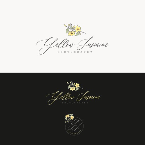 Design Yellow Jasmine Photography Logo Design por T-Design