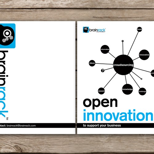 Brochure design for Startup Business: An online Think-Tank Design por tugkan