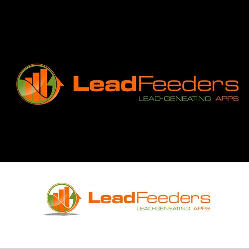 logo for Lead Feeders デザイン by Wodeol Tanpa Atribut