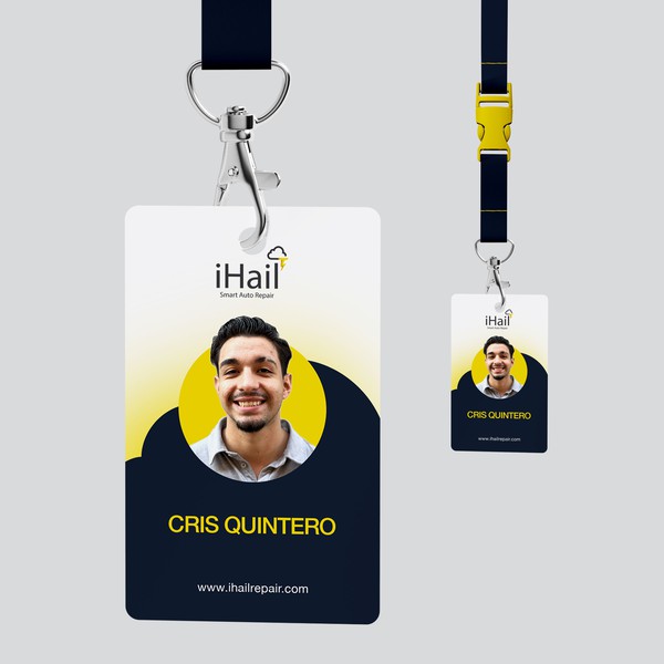 ID card iHail design.