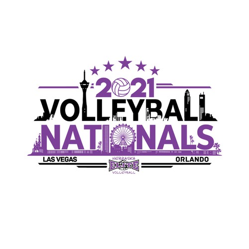 Designs 2021 Volleyball Nationals Shirt Tshirt contest