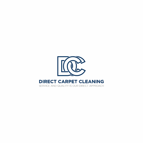 Edgy Carpet Cleaning Logo Design by redRockJr