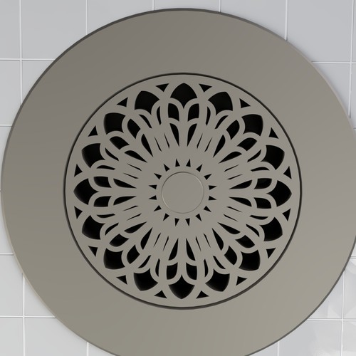 Design the holes pattern for a Shower Drain Design by ANGEL■█