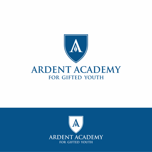 Create a new logo for Ardent Academy, a K-12 STEM education startup (science, technology, engineering and math) Diseño de ToUn