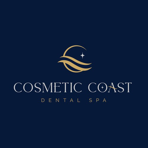 Design old money aesthetic for boutique cosmetic dental office located on the coast on NC Design by Yanet GR